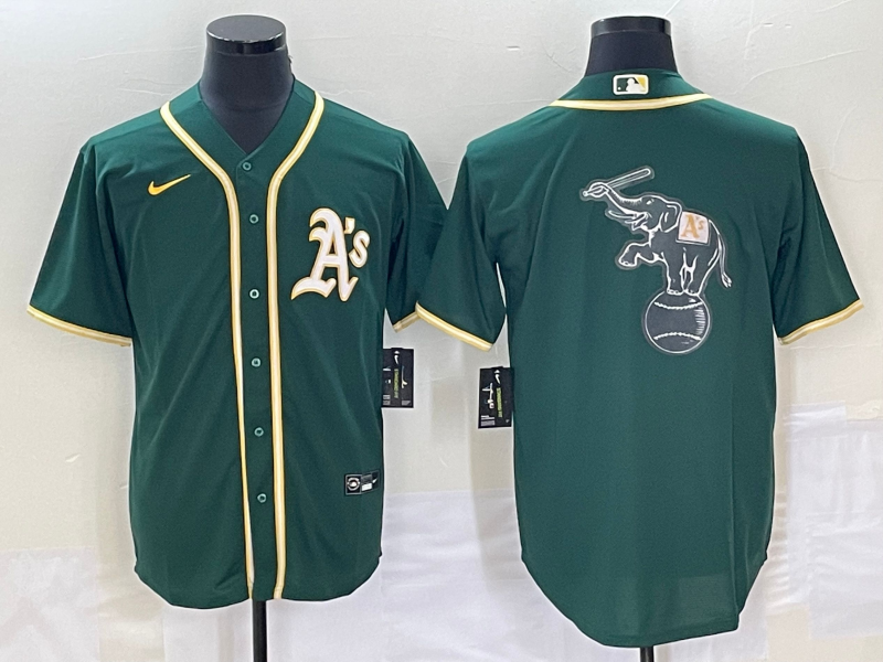 Men's Oakland Athletics Kelly Green Jersey